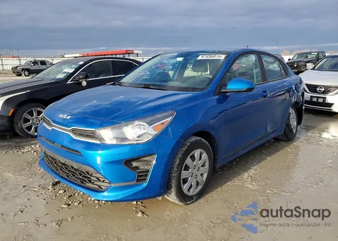 2022 Kia Rio Lx из США, поврежденный, VIN 3KPA24AD5NE474497